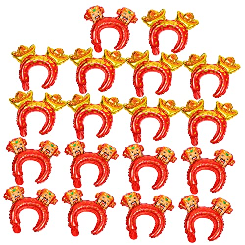 HONMEET 20 Stücke Des Reichtums Aluminium Folie Ballons Neue Jahr Decor Für Mall Party Liefert von HONMEET