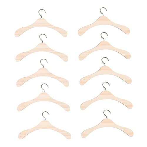 HONMEET 20St bjd Puppen aufhänger Babypuppenkleidung wiedergeborene Babypuppen puppenkleiderbügel puppenbügel Puppen-Accessoire-Aufhänger hölzerner Aufhänger Bambus Light Brown HONMEET 20St bjd Puppen aufhänger Babypuppenkleidung wiedergeborene Babypuppen puppenkleiderbügel puppenbügel Puppen-Accessoire-Aufhänger hölzerner Aufhänger Bambus Light Brown von HONMEET