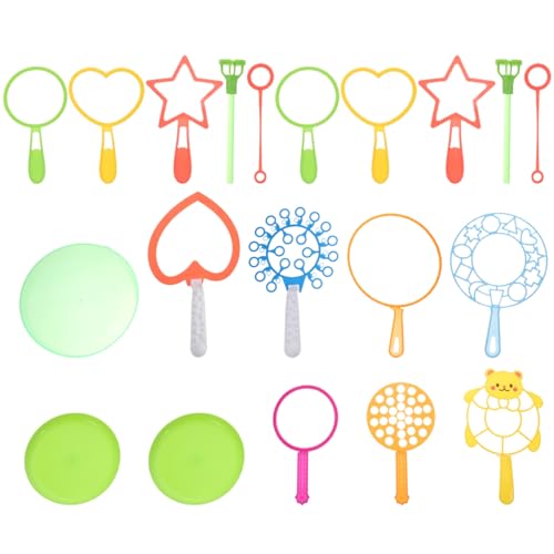 HONMEET 20Stücke Teiliges Blasblasen Seifenwerkzeug für Lustige Bubble Maker Spielzeuge für Outdoor Aktivitäten Zufällige Farben Sicheres und Langlebiges Blasenspielzeug HONMEET 20Stücke Teiliges Blasblasen Seifenwerkzeug für Lustige Bubble Maker Spielzeuge für Outdoor Aktivitäten Zufällige Farben Sicheres und Langlebiges Blasenspielzeug von HONMEET