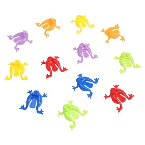 HONMEET Bunte Springende Frosch Spielzeuge Drückspielzeug Für Pädagogisches Für Den Kindergarten Gemischte Farben 2 Behältern HONMEET Bunte Springende Frosch Spielzeuge Drückspielzeug Für Pädagogisches Für Den Kindergarten Gemischte Farben 2 Behältern von HONMEET