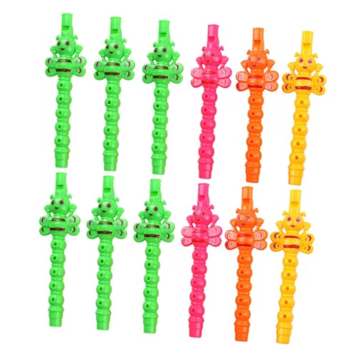HONMEET 25 Stück Teiliges Klarinetten Musikinstrument Kindgerechtes Geruchsfreies Kunststoff Design Tragbar und Einfach zu Pädagogisches Musikspielzeug für Junge Mädchen Zufällige Farbe von HONMEET