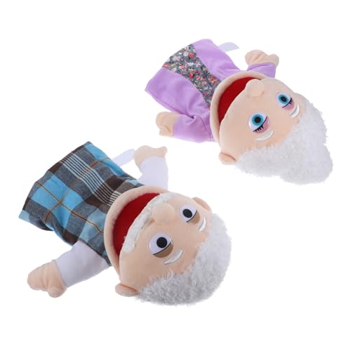 HONMEET 2Stücke Handpuppen für Kreatives Bildungsspielzeug Interaktive DIY Handspielzeuge mit Lebensechter Darstellung für Geschichtenerzählen und Rollenspiele HONMEET 2Stücke Handpuppen für Kreatives Bildungsspielzeug Interaktive DIY Handspielzeuge mit Lebensechter Darstellung für Geschichtenerzählen und Rollenspiele von HONMEET
