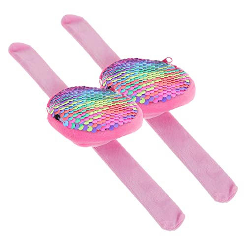 HONMEET 2Stücke Slap Armbänder für Glitzernde Partyarmbänder für Geburtstagsfeiern und Festliche Anlässe mit Sicherer Oberfläche für Unbeschwerten Tragekomfort HONMEET 2Stücke Slap Armbänder für Glitzernde Partyarmbänder für Geburtstagsfeiern und Festliche Anlässe mit Sicherer Oberfläche für Unbeschwerten Tragekomfort von HONMEET