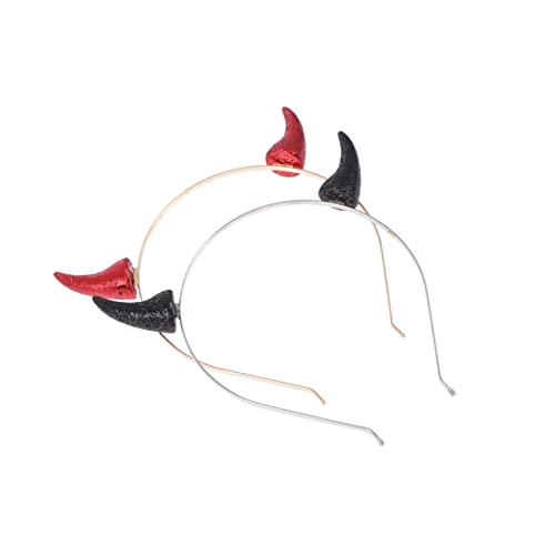 HONMEET 2er Satz Haaraccessoires Party-kopfschmuck Halloween-frontbänder Horn-haarreifen Wiederverwendbar Für Kostümzubehör HONMEET 2er Satz Haaraccessoires Party-kopfschmuck Halloween-frontbänder Horn-haarreifen Wiederverwendbar Für Kostümzubehör von HONMEET