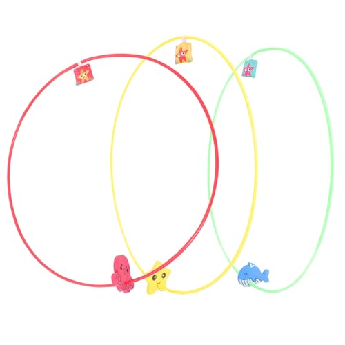 HONMEET 3 Stück Teiliges Bunte Schwimmringe Wasserspielzeug Poolzubehör Sommer Spielspaß für Schwimmanfänger und Poolpartys HONMEET 3 Stück Teiliges Bunte Schwimmringe Wasserspielzeug Poolzubehör Sommer Spielspaß für Schwimmanfänger und Poolpartys von HONMEET