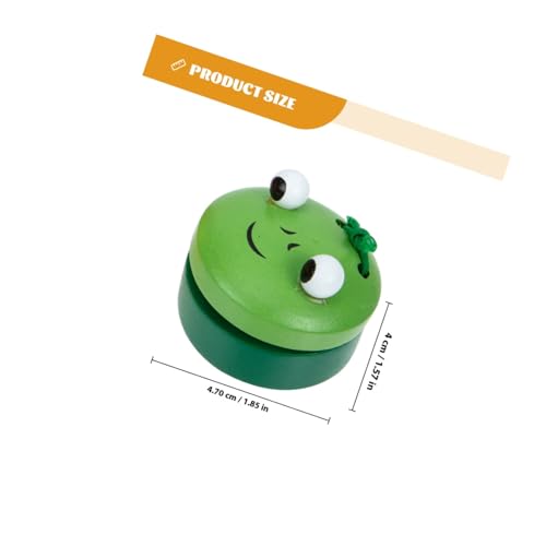 HONMEET 3 Stück Teiliges Holz Percussion Instrument Bunte Tier Castanets Kindersicher Langlebig Glatte Kanten Fördert Musikalische Früherziehung und Feinmotorik Geeignet für Eltern Junge von HONMEET