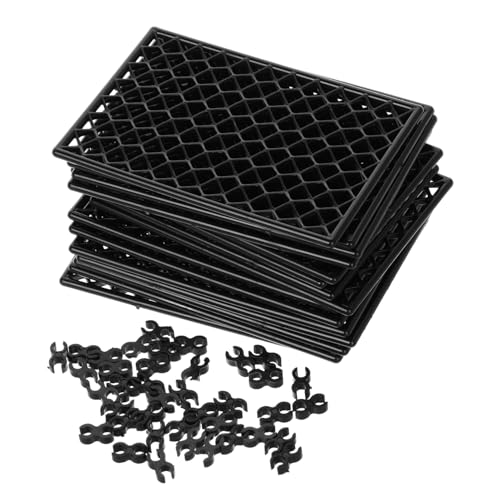 HONMEET 30 Stück Kunststoff-Panel Für Rc-Auto-Garage Gitter-Panel Zum Selbermachen Kompatibel Mit Rc-Modellen Und Lkws Mit Anleitung Zur Montage HONMEET 30 Stück Kunststoff-Panel Für Rc-Auto-Garage Gitter-Panel Zum Selbermachen Kompatibel Mit Rc-Modellen Und Lkws Mit Anleitung Zur Montage von HONMEET