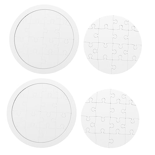 HONMEET 4 Sätze DIY Kunsthandwerk Leerer Puzzleteil Puzzle Stück Malerei Puzzles Für Kind HONMEET 4 Sätze DIY Kunsthandwerk Leerer Puzzleteil Puzzle Stück Malerei Puzzles Für Kind von HONMEET