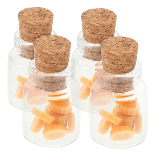 HONMEET Mini-keksdosen 4-teilig Mini Zubehör Keksmodell Puppenhaus Miniaturen Requisite Für Miniatur-Szene von HONMEET