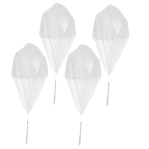 HONMEET 4 Stück Teiliges Fallschirmspielzeug für Kleinkinder Leichte Handwurf flugspielzeuge aus Strapazierfähigem Material Outdoor für Kindergeburtstag und Familienausflüge Inklusive HONMEET 4 Stück Teiliges Fallschirmspielzeug für Kleinkinder Leichte Handwurf flugspielzeuge aus Strapazierfähigem Material Outdoor für Kindergeburtstag und Familienausflüge Inklusive von HONMEET
