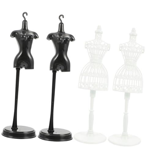 HONMEET 4 Stück Teiliges Puppenkleiderständer Puppenmannequin Torso aus Sicherem Material Glatte Oberfläche für Puppenkleidung Display Puppenhaus Dekoration und Sammlungen HONMEET 4 Stück Teiliges Puppenkleiderständer Puppenmannequin Torso aus Sicherem Material Glatte Oberfläche für Puppenkleidung Display Puppenhaus Dekoration und Sammlungen von HONMEET