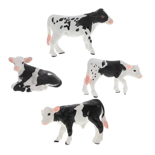 HONMEET 4 Stück Tiermodell bauernhoftiere kinderspielzeug Lernspielzeug Realistische Tierfiguren für Lernzwecke -Nutztiere Tierspielzeug Mini-Kuhtiere Plastik HONMEET 4 Stück Tiermodell bauernhoftiere kinderspielzeug Lernspielzeug Realistische Tierfiguren für Lernzwecke -Nutztiere Tierspielzeug Mini-Kuhtiere Plastik von HONMEET