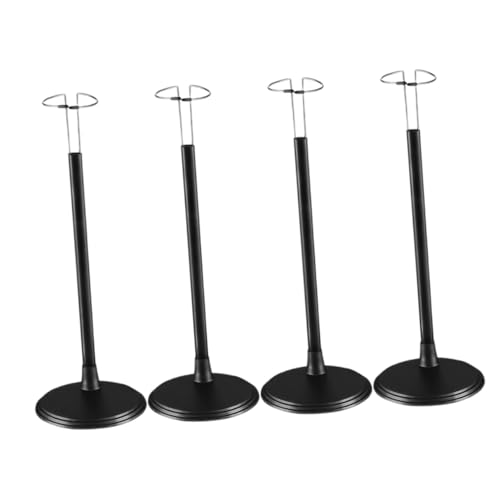 HONMEET 4 Stück Verstellbare Puppenständer Schwarze Doll Stand Halterung Einstellbarer Taillenklemme Puppenhauszubehör Spielzeugorganizer Modell Display Rahmen HONMEET 4 Stück Verstellbare Puppenständer Schwarze Doll Stand Halterung Einstellbarer Taillenklemme Puppenhauszubehör Spielzeugorganizer Modell Display Rahmen von HONMEET