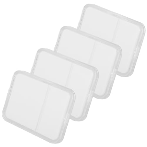 HONMEET 4-teilige Briefmarken-vitrine Für Sammler – Aufbewahrungsbox Für Briefmarken Aus Kunststoff Mit Transparenten Taschen Und Material von HONMEET