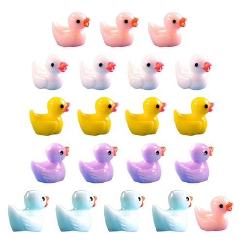 HONMEET 40 Stück Teiliges Miniatur Resin Enten in Farben Wetterfeste Bonsai Dekoration für Micro Landschaften DIY Harzfiguren für Garten Blumentopf Aquarium und Desktopgestaltung HONMEET 40 Stück Teiliges Miniatur Resin Enten in Farben Wetterfeste Bonsai Dekoration für Micro Landschaften DIY Harzfiguren für Garten Blumentopf Aquarium und Desktopgestaltung von HONMEET
