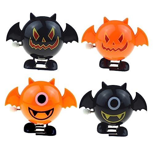 HONMEET 4pcs Halloween Wind -up -Spielzeug Cartoon Uhrwerk Wanderspielzeug Für Jungen Mädchen HONMEET 4pcs Halloween Wind -up -Spielzeug Cartoon Uhrwerk Wanderspielzeug Für Jungen Mädchen von HONMEET