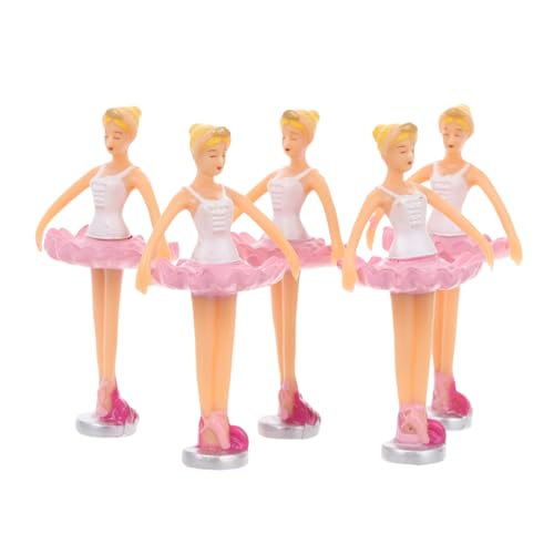 HONMEET 5 Stück Ballettpuppe Puppen-Accessoire Prinzessin Puppe Puppendekorationen Puppenornament Tanzende Mädchenpuppe Puppenprinzessin Balletttänzerin Puppe Tänzerpuppe Plastik von HONMEET
