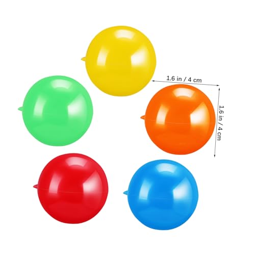 HONMEET 50 Stück Bunte Leichte Befüllbare Kunststoff hohlkugeln Farben Je Robuste Wiederverwendbare Raffle bälle für Große Veranstaltungen Vielseitige Runde Tombola kapseln HONMEET 50 Stück Bunte Leichte Befüllbare Kunststoff hohlkugeln Farben Je Robuste Wiederverwendbare Raffle bälle für Große Veranstaltungen Vielseitige Runde Tombola kapseln von HONMEET