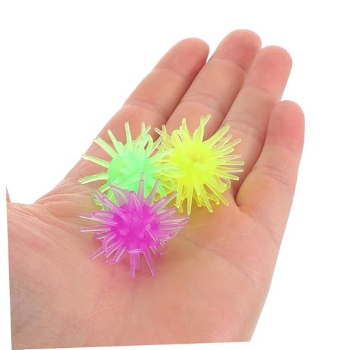 HONMEET 50 Stück Elastische Klebrige Partyspielzeuge Flexible TPR Wandkrabbler Lustige Stressabbau spielzeuge für Erwachsene Bunte Kletterbälle für Partyfüllung und Geschenk von HONMEET