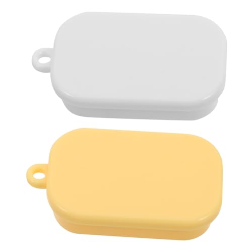 HONMEET 50 Stück Miniatur Lunchbox mit Fächern Simulierter Mini Essensbehälter DIY für Puppenhaus Zubehör Fördert Kreativität und Feinmotorik für Rollenspiele von HONMEET