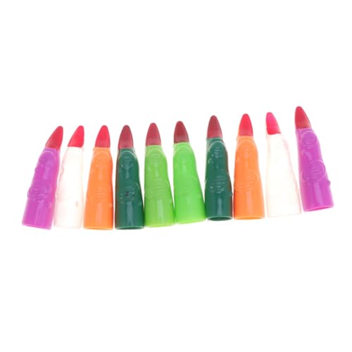 HONMEET 50 Stück Teiliges Fake Fingernägel aus Kunststoff Bunte Halloween Fingernägel mit Langen Spitzen Gruseliges Design für Hexen Zombie-kostüme Sichere Requisiten für Cosplay und von HONMEET