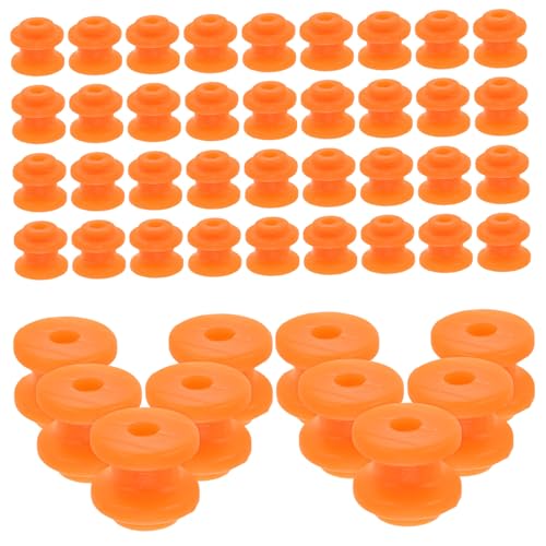 HONMEET 50 Stück Riemenscheiben Kit aus Kunststoff für Selbstgemacht Modellbau Transparent Multifunktional für Spielzeugreparaturen und Mechanische Experimente von HONMEET