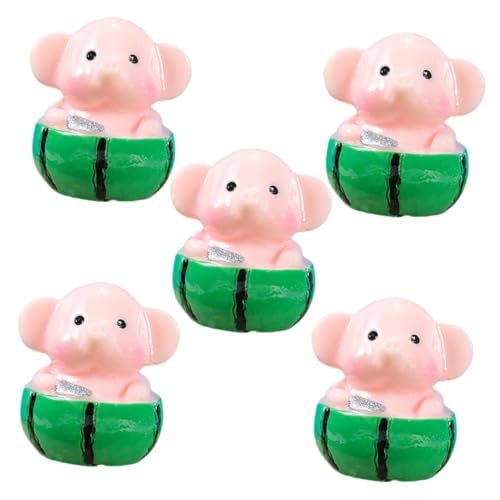 HONMEET 5pcs Garten Statuen Außenwassermelon Elefant Figuren Elefant DIY Desktop Dekorationen HONMEET 5pcs Garten Statuen Außenwassermelon Elefant Figuren Elefant DIY Desktop Dekorationen von HONMEET