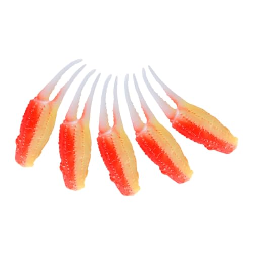 HONMEET 5pcs Nachahmungskrabbenkrebs Klaue Realistische Meeresfrüchte Model Restaurant Simulation Krabbenklaue Foto Requisiten Lebensmittelmodelle Künstliche Lebensmitteldekoration HONMEET 5pcs Nachahmungskrabbenkrebs Klaue Realistische Meeresfrüchte Model Restaurant Simulation Krabbenklaue Foto Requisiten Lebensmittelmodelle Künstliche Lebensmitteldekoration von HONMEET