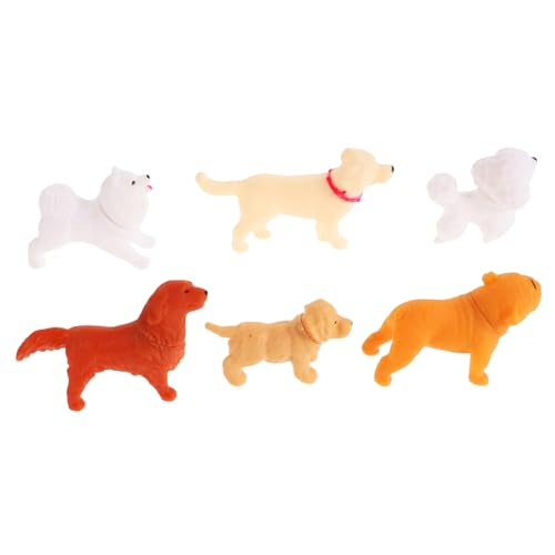 HONMEET 6-teiliges Lebensechtes Hundespielzeug-Set Spielzeug Für Mädchen Und Jungen Kleintiermodelle Für Puppenhaus Und Zimmerdekoration HONMEET 6-teiliges Lebensechtes Hundespielzeug-Set Spielzeug Für Mädchen Und Jungen Kleintiermodelle Für Puppenhaus Und Zimmerdekoration von HONMEET