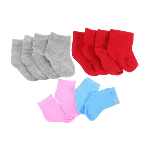HONMEET 6 Paare Bunte Puppensocken für Puppen Weiche Langlebige Spielhaus Deko Puppenaccessoires und Foto Requisiten Geeignet für DIY und Puppenkostüme HONMEET 6 Paare Bunte Puppensocken für Puppen Weiche Langlebige Spielhaus Deko Puppenaccessoires und Foto Requisiten Geeignet für DIY und Puppenkostüme von HONMEET