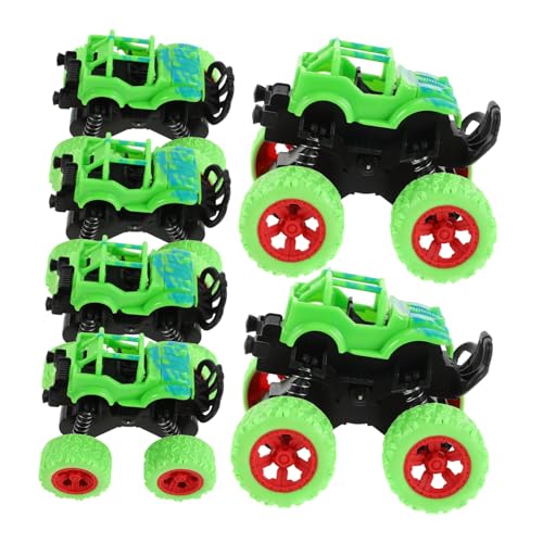 HONMEET 6 Stück Buggy- Fahrzeugspielzeug zurückziehen Trägheitsspielzeug für Trägheit Spielzeugfahrzeug Trägheitspurenwagen zurückziehen -Geländewagen Plastik Grün HONMEET 6 Stück Buggy- Fahrzeugspielzeug zurückziehen Trägheitsspielzeug für Trägheit Spielzeugfahrzeug Trägheitspurenwagen zurückziehen -Geländewagen Plastik Grün von HONMEET