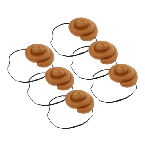 HONMEET 6 Stück Teiliges Lustige Poop Kopfbedeckung mit Elastischem Band Realistische Simulation für Halloween Kostüm Scherzartikel und Foto requisiten Leicht und Flexibel für Erwachsene HONMEET 6 Stück Teiliges Lustige Poop Kopfbedeckung mit Elastischem Band Realistische Simulation für Halloween Kostüm Scherzartikel und Foto requisiten Leicht und Flexibel für Erwachsene von HONMEET