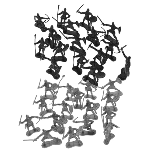 HONMEET 60 Stück Teiliges Set Mittelalterliche Militärfiguren aus Kunststoff mit Römischen Rittern und Kavallerie Detailreich Gestaltete Spielzeugsoldaten für Jungen Langlebige HONMEET 60 Stück Teiliges Set Mittelalterliche Militärfiguren aus Kunststoff mit Römischen Rittern und Kavallerie Detailreich Gestaltete Spielzeugsoldaten für Jungen Langlebige von HONMEET