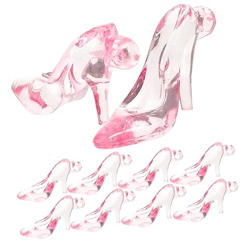 HONMEET 62Stücke Teiliges Kristallschuhe für Puppen Hochwertige Transparente High Heels Dekoration für Puppenhäuser für Kreative Kinderaktivitäten und DIY Shower Partys HONMEET 62Stücke Teiliges Kristallschuhe für Puppen Hochwertige Transparente High Heels Dekoration für Puppenhäuser für Kreative Kinderaktivitäten und DIY Shower Partys von HONMEET
