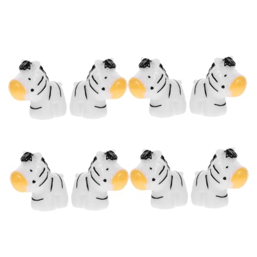 HONMEET 8 Stück Miniatur-Dinge, Mini-Zebras, Zebra-mittelstücke, Zebra-Figur, Kleine Tierfiguren, Mini-harztiere, Kleine Figuren HONMEET 8 Stück Miniatur-Dinge, Mini-Zebras, Zebra-mittelstücke, Zebra-Figur, Kleine Tierfiguren, Mini-harztiere, Kleine Figuren von HONMEET