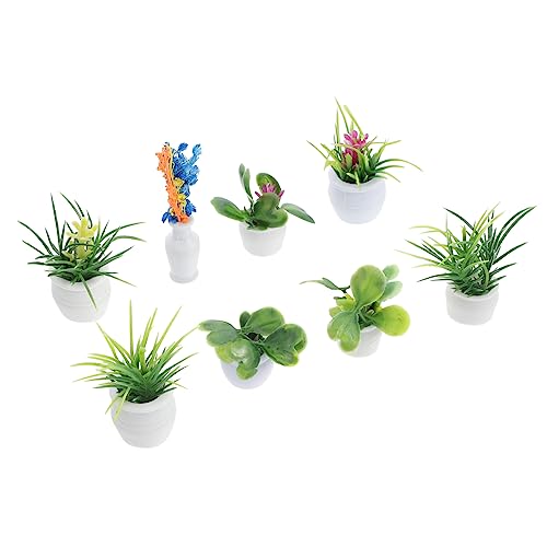 HONMEET Miniatur Pflanzen Für Künstliche Mini Pflanzen Dekoration Für Puppenhaus Zufälliger Stil Miniatur Deko Zubehör Für Kreative Spielwelten HONMEET Miniatur Pflanzen Für Künstliche Mini Pflanzen Dekoration Für Puppenhaus Zufälliger Stil Miniatur Deko Zubehör Für Kreative Spielwelten von HONMEET