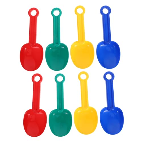 HONMEET 8 Stück Teiliges Buntes Sandspielzeug aus Robustem Kunststoff Leichte Mini schaufeln für Buddeln Am Strand Sandkasten und Garten Sichere Strandparty für Jungen und Mädchen HONMEET 8 Stück Teiliges Buntes Sandspielzeug aus Robustem Kunststoff Leichte Mini schaufeln für Buddeln Am Strand Sandkasten und Garten Sichere Strandparty für Jungen und Mädchen von HONMEET