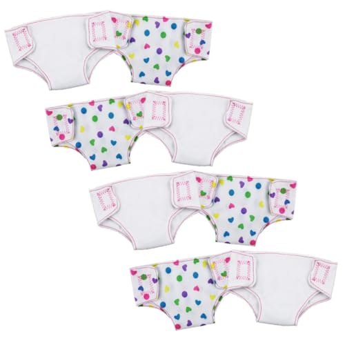 HONMEET 8 Stück Teiliges Puppenhöschen aus Elastischem Waschbare und Wiederverwendbare Mini doll unterwäsche Praktische Puppenkleidung für Babypuppen Zufälliger Stil für Kreative von HONMEET