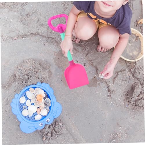 HONMEET 8 Stück Teiliges Tragbare Verschleißfeste Sandspielzeug schaufeln in Bunten Pastellfarben Lang Leichte Kinderspielzeug schaufeln für Strand Sandkasten und Garten für Ab Jahren von HONMEET