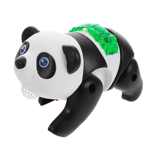 HONMEET Animierter Walking Panda -Spielzeug Mit Musik Und Lichtern Elektrisch Kriechendes Panda Interaktives Musical Pet Für Innen- Und Außenbereiche von HONMEET
