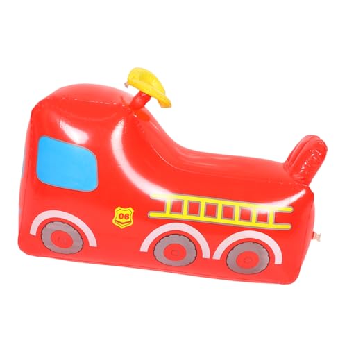 HONMEET Aufblasbares Feuerwehr Auto für Ab Jahre PVC Tumbler Wackelspielzeug Robust und Sicher als Outdoor Sitzspielzeug und für Kleinkinder HONMEET Aufblasbares Feuerwehr Auto für Ab Jahre PVC Tumbler Wackelspielzeug Robust und Sicher als Outdoor Sitzspielzeug und für Kleinkinder von HONMEET