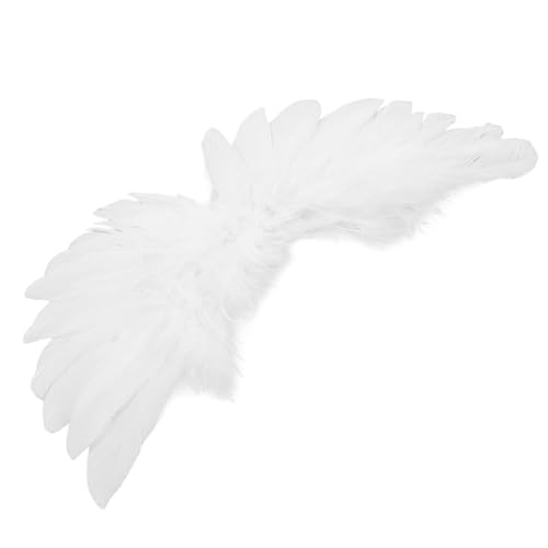 HONMEET Bjd Puppen Flügel Weiß Federn Mini Engelsflügel Leichtes Dekoratives Accessoire Für Halloween Cosplay Themenpartys Und Weihnachtsdeko HONMEET Bjd Puppen Flügel Weiß Federn Mini Engelsflügel Leichtes Dekoratives Accessoire Für Halloween Cosplay Themenpartys Und Weihnachtsdeko von HONMEET