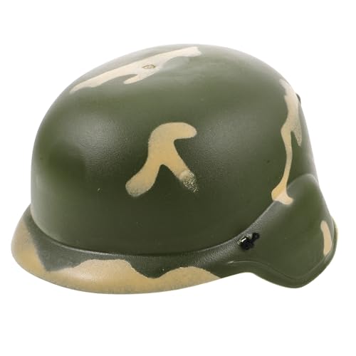 HONMEET Camouflage Helm aus Kunststoff für Rollenspiele und Kindergartenauftritte Bequemes Army Helm für Jungen und Mädchen Jahre Realistische Armee Ausrüstung HONMEET Camouflage Helm aus Kunststoff für Rollenspiele und Kindergartenauftritte Bequemes Army Helm für Jungen und Mädchen Jahre Realistische Armee Ausrüstung von HONMEET
