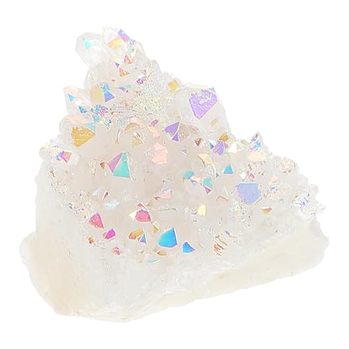 HONMEET Chakra Edelstein Cluster aus Quarz Unregelmäßige Kristallsteine zur Balance für Yoga Luftreinigung und Lehrmaterial für Dekorative Heimdekoration HONMEET Chakra Edelstein Cluster aus Quarz Unregelmäßige Kristallsteine zur Balance für Yoga Luftreinigung und Lehrmaterial für Dekorative Heimdekoration von HONMEET