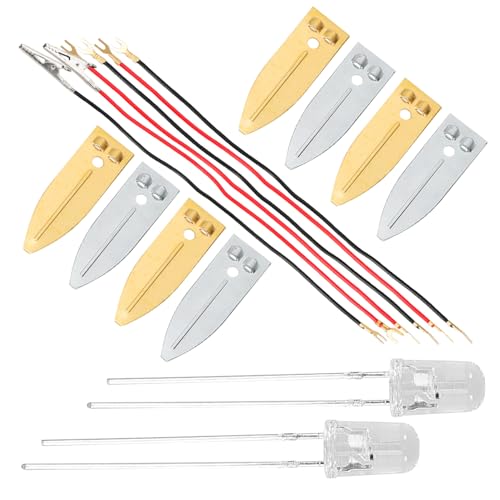 HONMEET DIY Fruchtbatterie Experimentierkasten für Schüler Wissenschaftliches Strom Experiment mit Metall Kupferplatten Pädagogisches Lernspielzeug für Hause und Schule von HONMEET