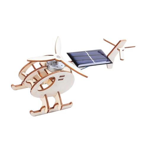HONMEET DIY Solar Hubschrauber Modell Bausatz aus Holz und Wissenschaftliches Experimentierspielzeug für Kreativitätsförderndes Lernspielzeug für Jungen und Mädchen Ab Jahren HONMEET DIY Solar Hubschrauber Modell Bausatz aus Holz und Wissenschaftliches Experimentierspielzeug für Kreativitätsförderndes Lernspielzeug für Jungen und Mädchen Ab Jahren von HONMEET