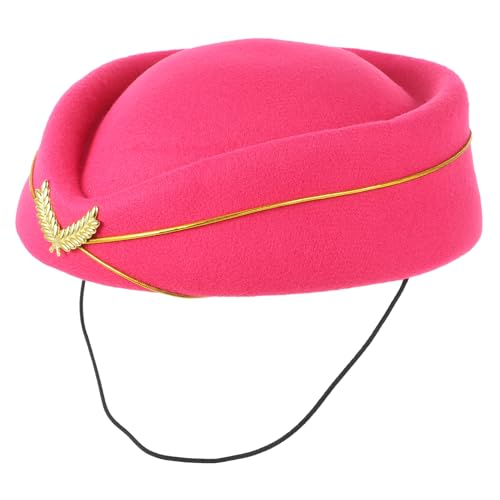 HONMEET Stewardess Hut Stilvolle Decor Party Cosplay Komfortable Leistung Versorgung von HONMEET