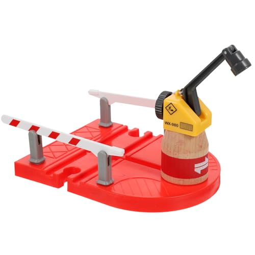 HONMEET Dekorativer Miniatur kran für Leichter Mix Kompakte Bauweise für Modellbahn Garten und Innenraum DIY Zubehör für Kreative Spielwelten von HONMEET