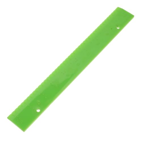 HONMEET Der Herrscher des Blinden Blindenschrift Taktil Braille-lernhilfe Werkzeug Braille-linealmaß Zubehör Für Braille-lineal Braille-messgerät Messung Braille-maßband Green PVC HONMEET Der Herrscher des Blinden Blindenschrift Taktil Braille-lernhilfe Werkzeug Braille-linealmaß Zubehör Für Braille-lineal Braille-messgerät Messung Braille-maßband Green PVC von HONMEET