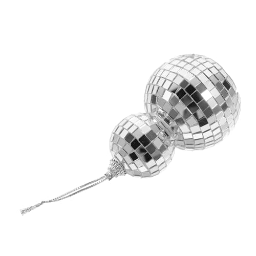 HONMEET Disco Ball Anhänger Spiegelkugel mit Reflektierendem Hängende Partydekoration für Wohnzimmer Garten Weihnachts und Silvesterfeiern Langlebig und Wiederverwendbar von HONMEET